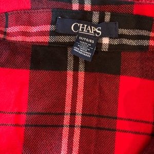 Women’s CHAP Flannel zip-up shirt size 1X